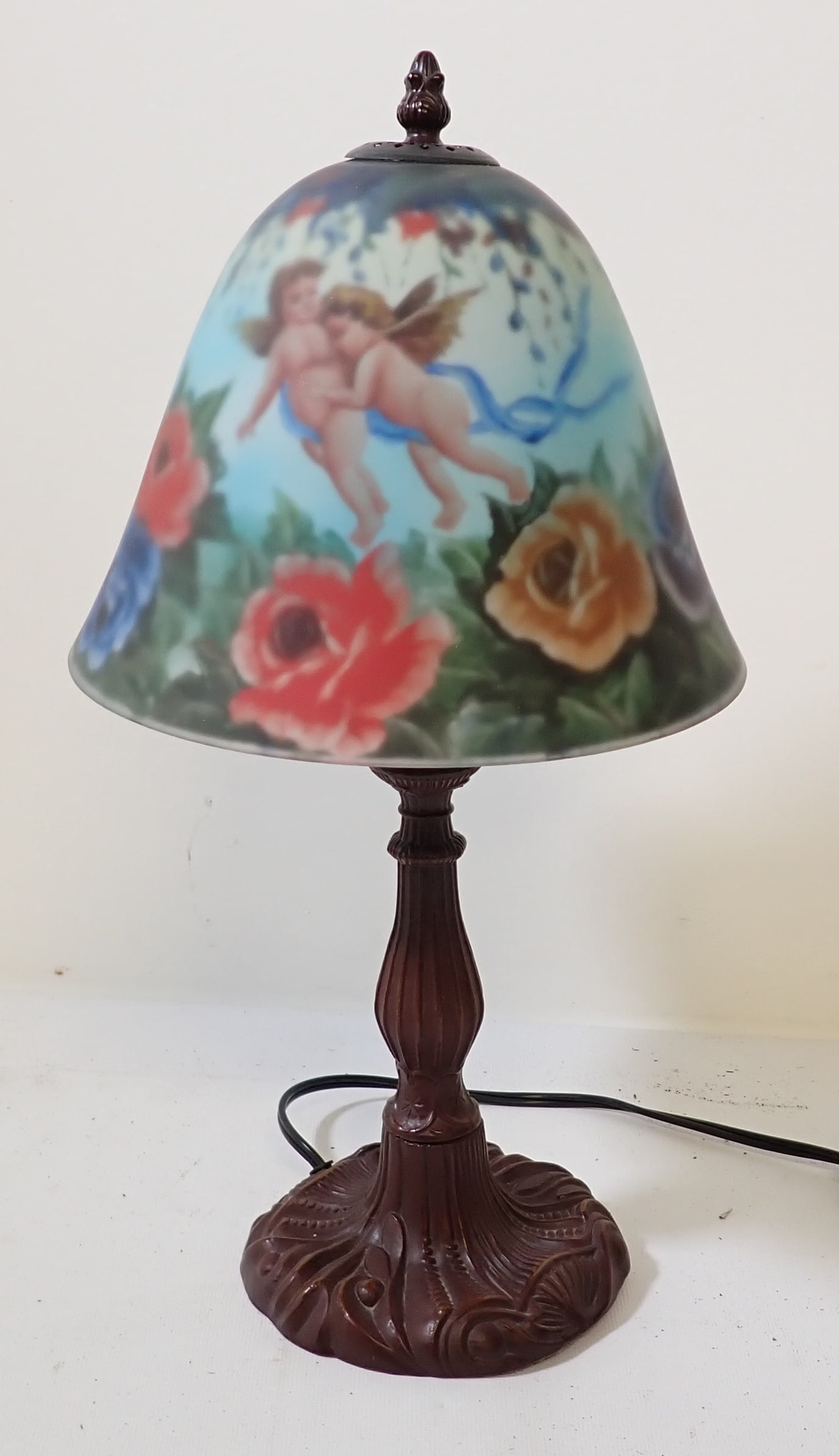 Table Lamp w/ Cherubs (1 of 3)