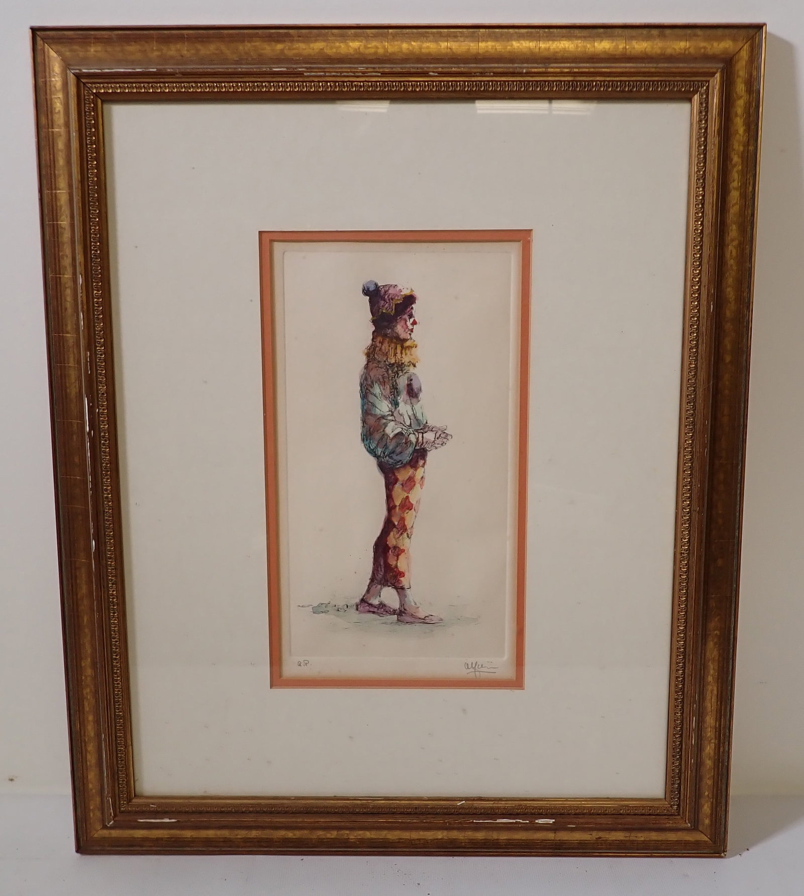 Alfieri Artist Proof Clown Signed (1 of 4)