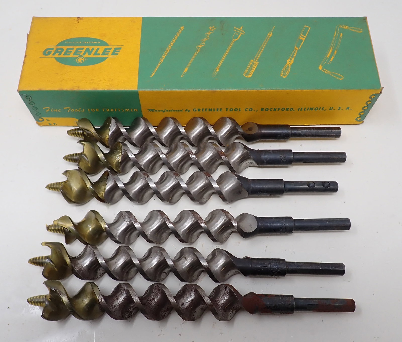 6 Greenlee Electricians Unispur Power Bits (1 of 4)