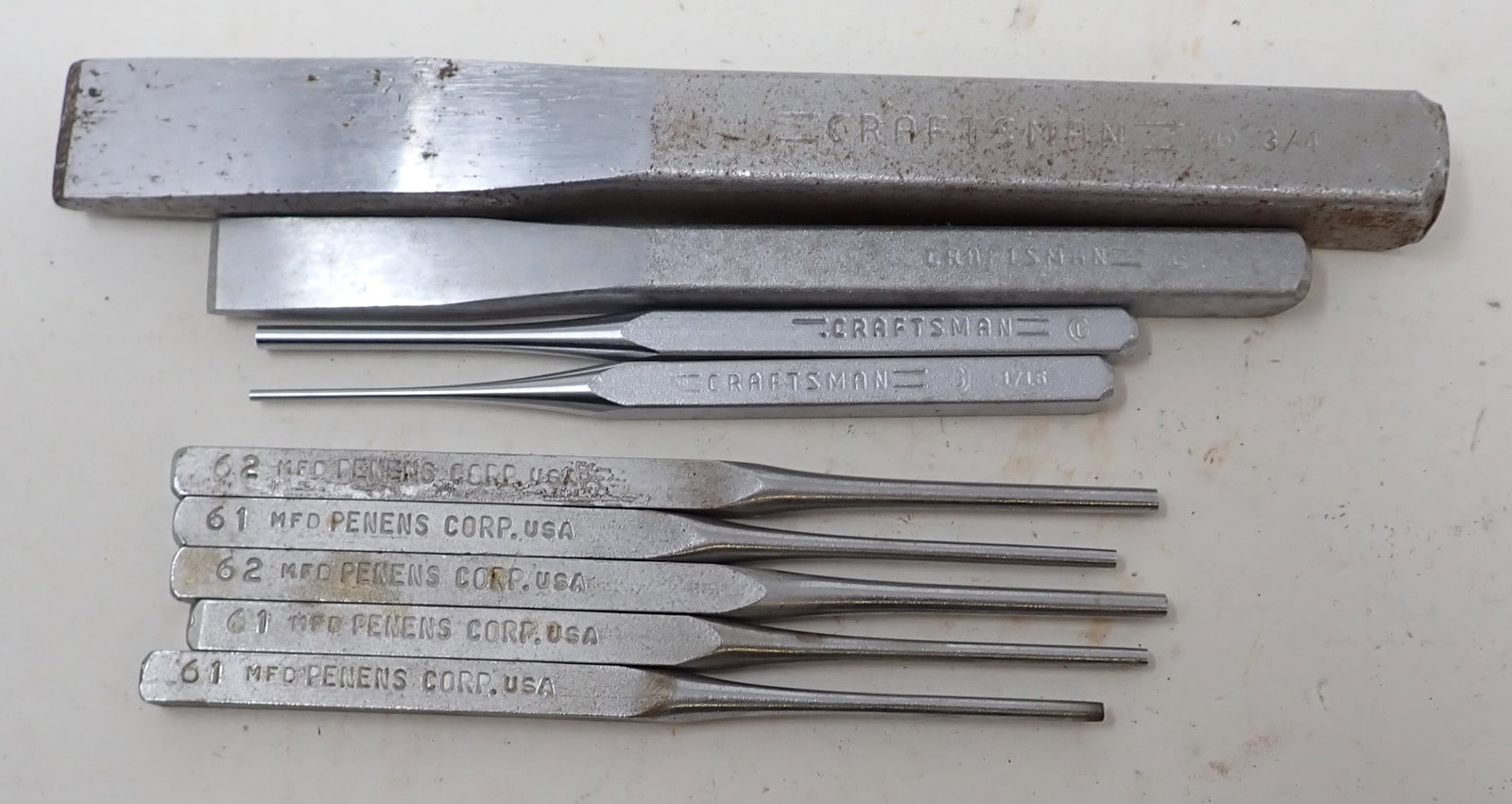 Chisel & Punches incl Craftsman & Penens (1 of 3)