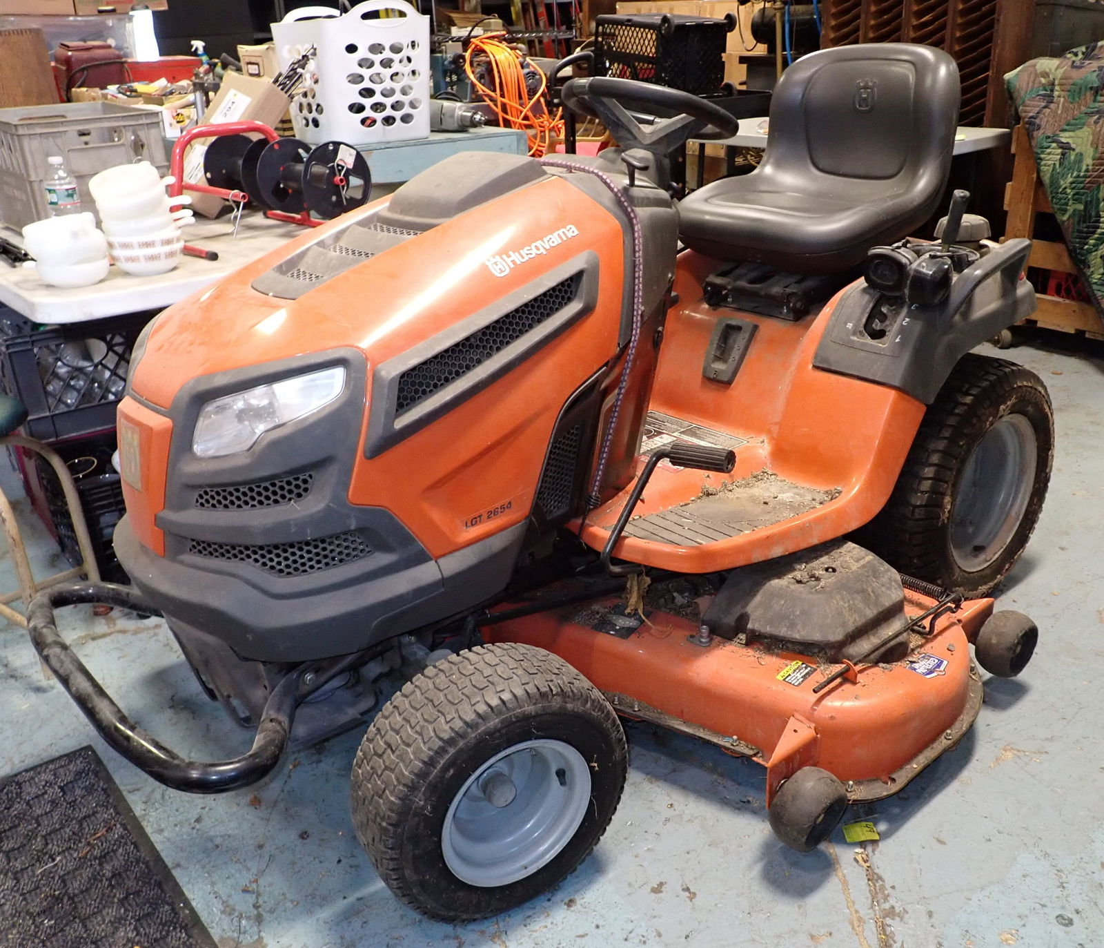26hp Husqvarna Riding Mower (1 of 8)