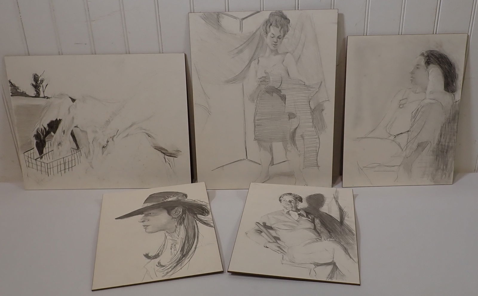 Rhoda Yanow Drawings on Board (1 of 3)