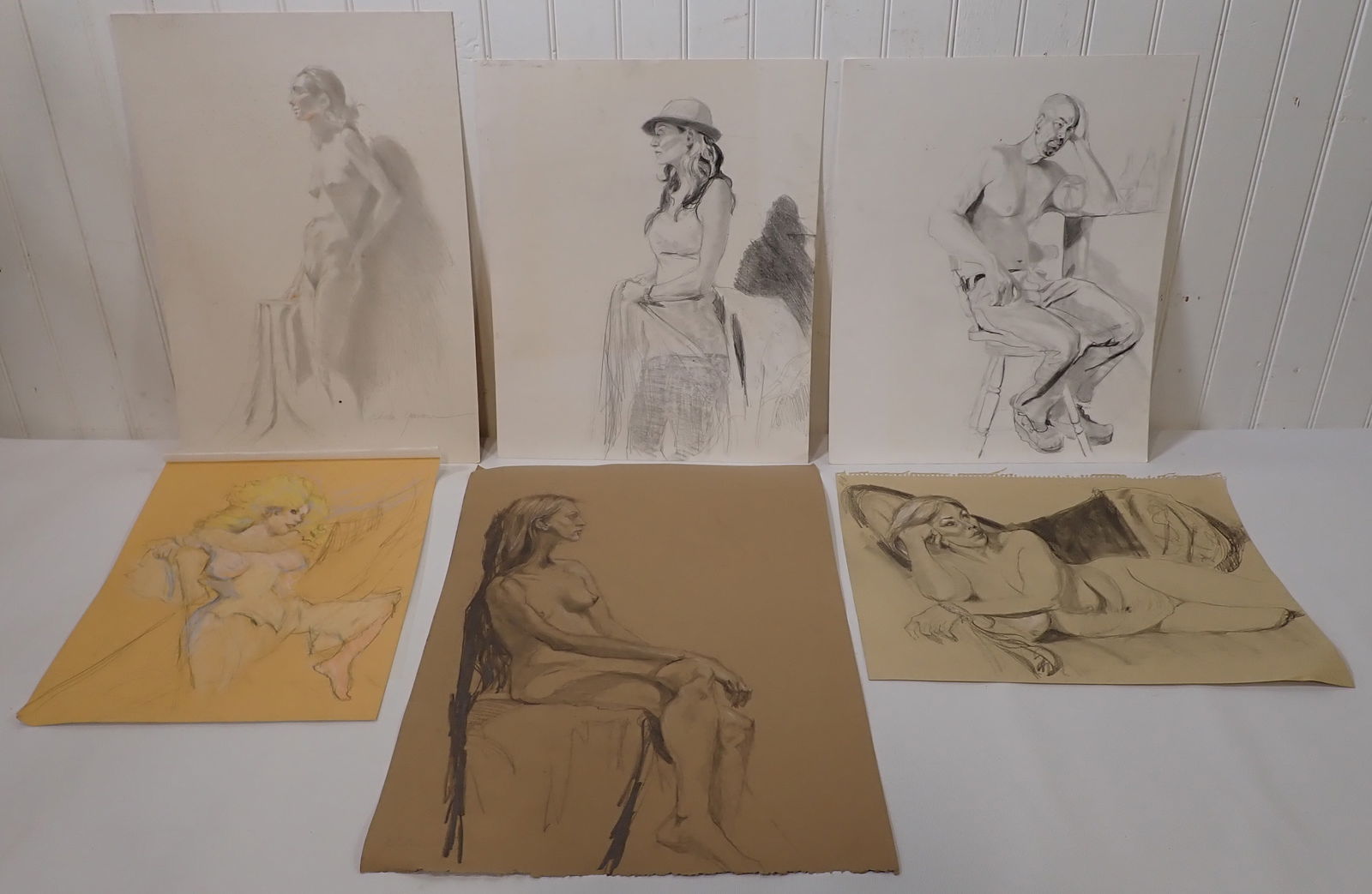 Rhoda Yanow Drawings & Pastel incl Nudes (1 of 6)