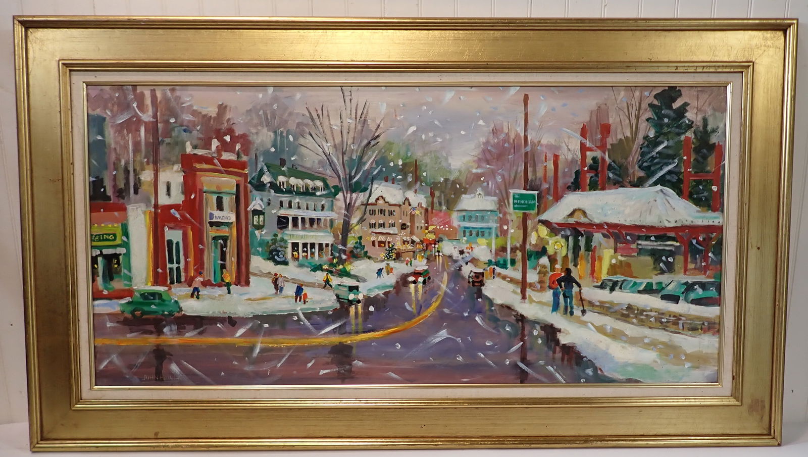 John Reilly Morris County NJ Oil on Board Painting (1 of 7)