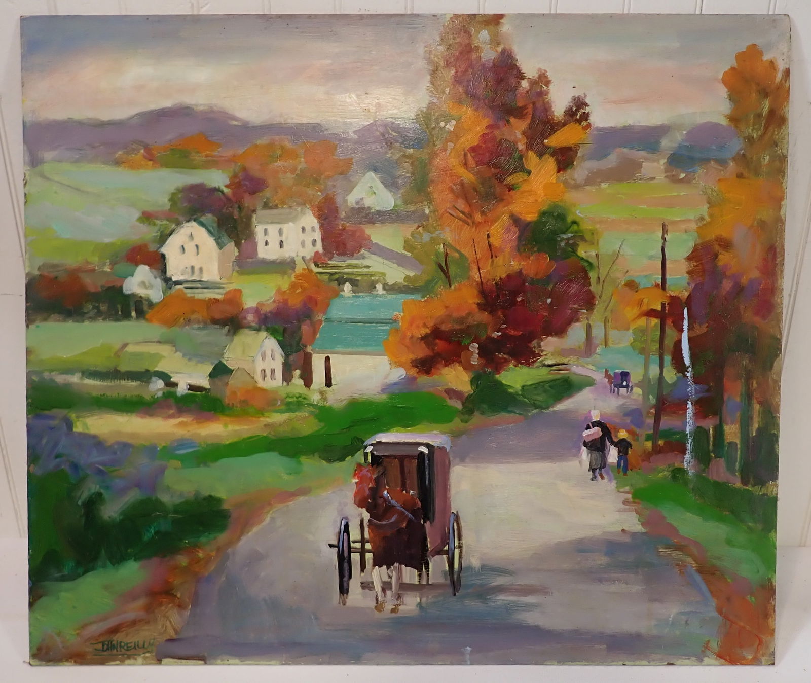 John Reilly Lancaster County Amish Oil Painting (1 of 3)