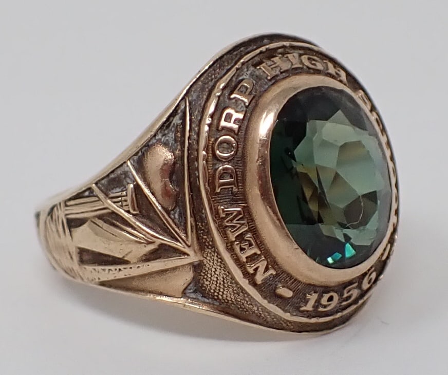 Gold School Ring (1 of 5)