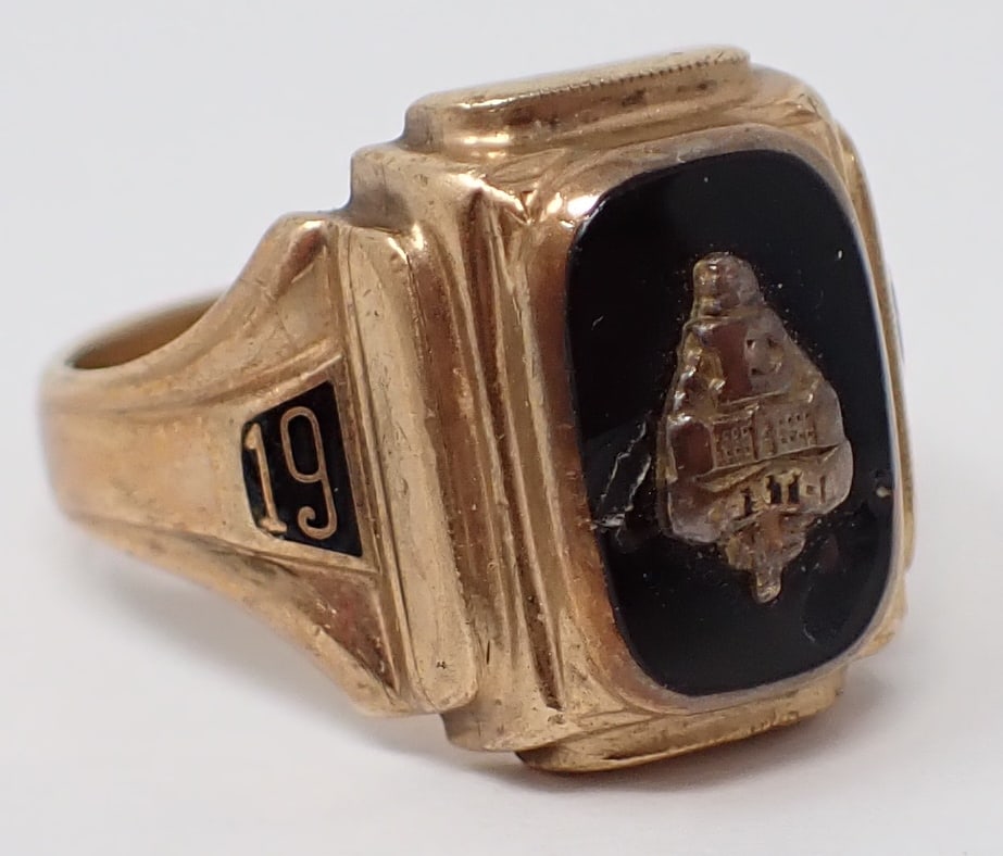 Gold School Ring (1 of 6)