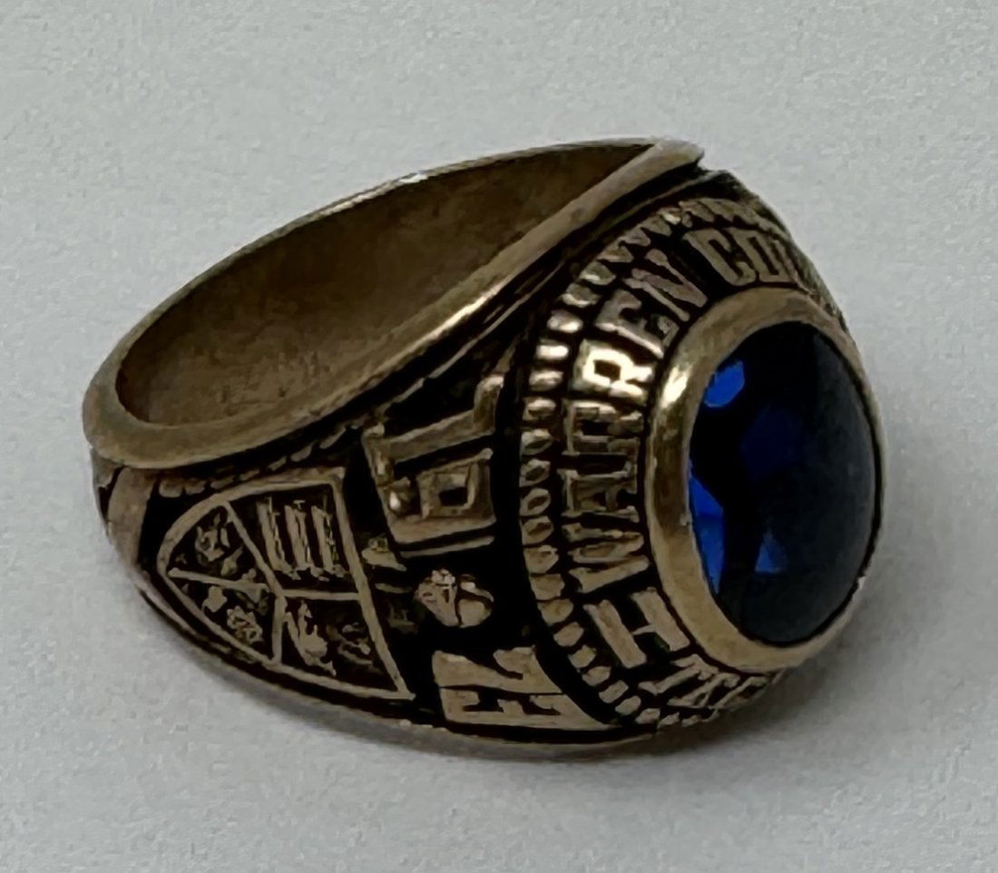 10k Gold 1973 Warren County Tech Class Ring (1 of 4)