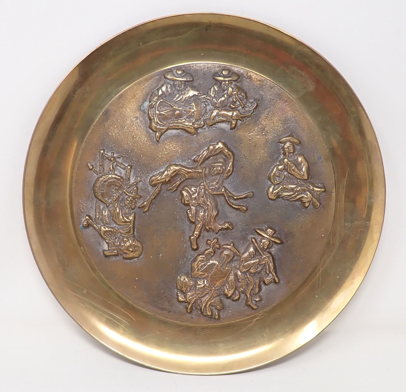 Heavy Brass Oriental Charger (1 of 2)