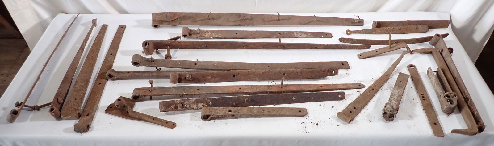 Hinges & Misc: Longest is apprx 37 1/2" long. NO SHIPPING !