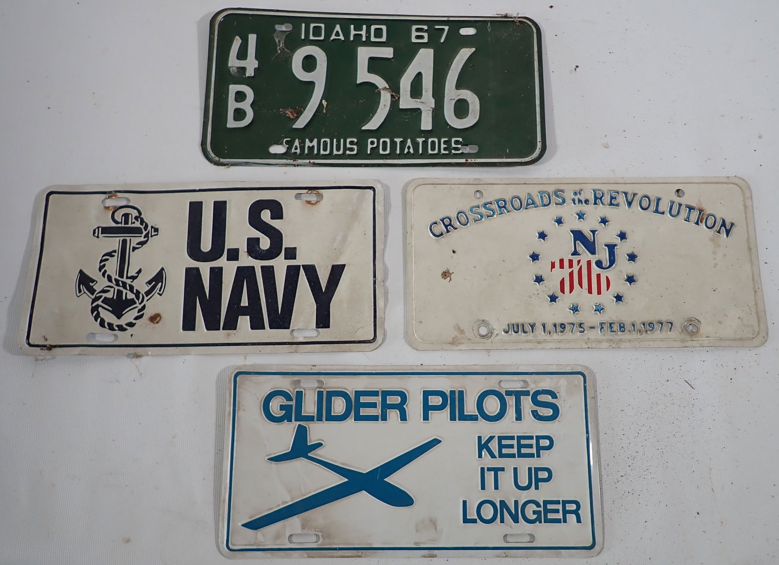 1967 Idaho Glider Pilots & Misc License Plates (1 of 1)