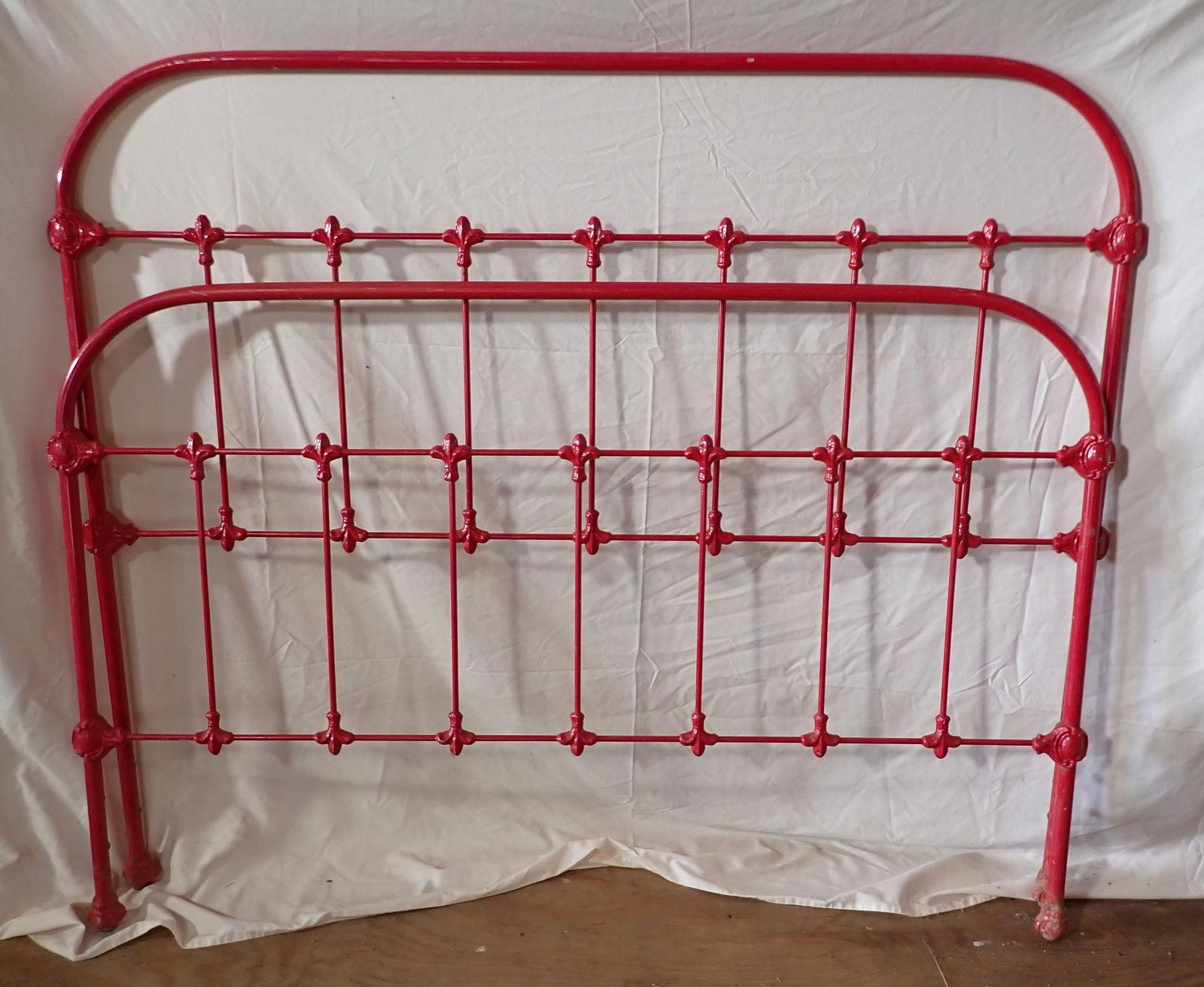 Iron Bed in Red Paint (1 of 1)