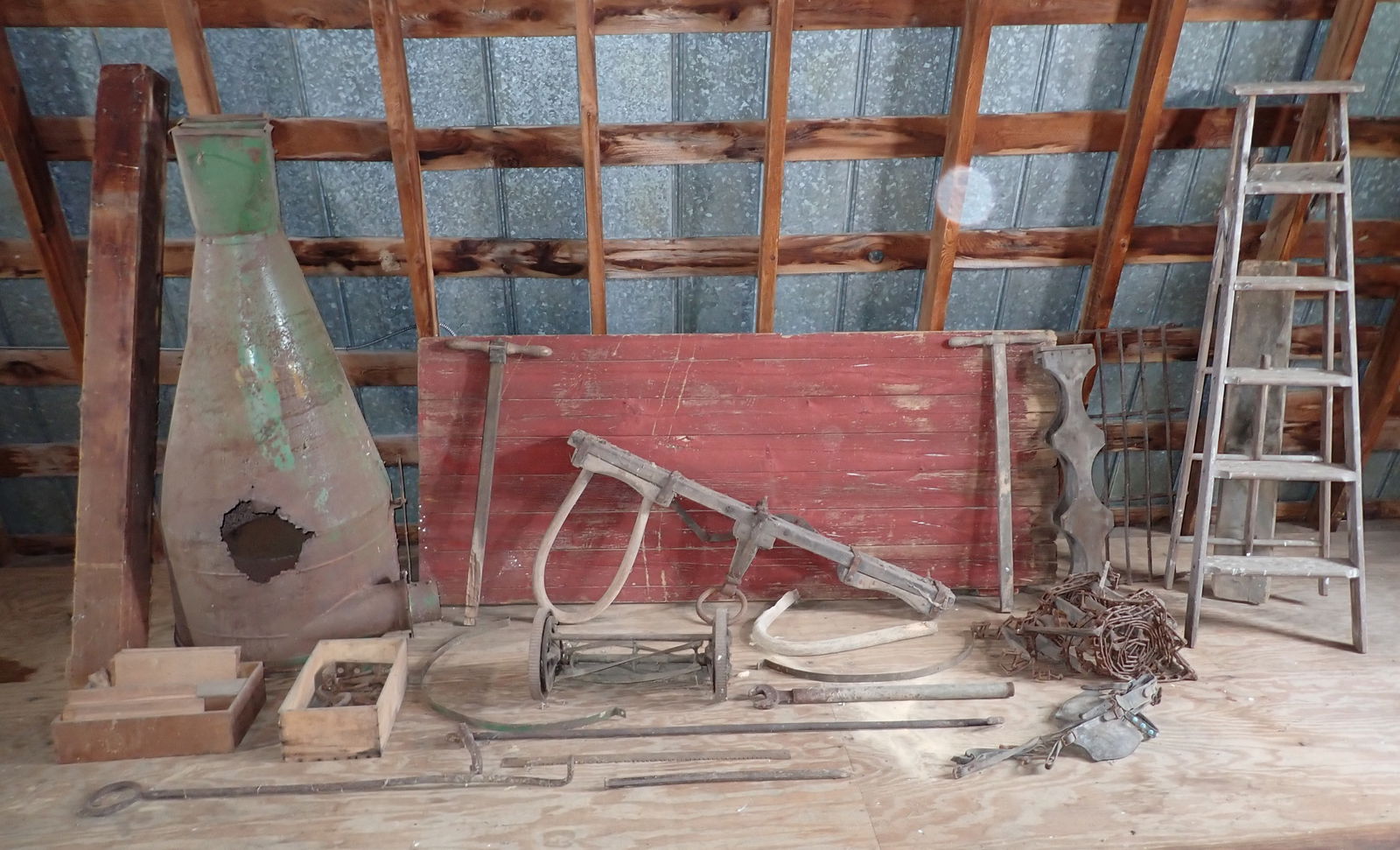 Ox Yoke Reel Mower Horse Blinders & Misc (1 of 11)