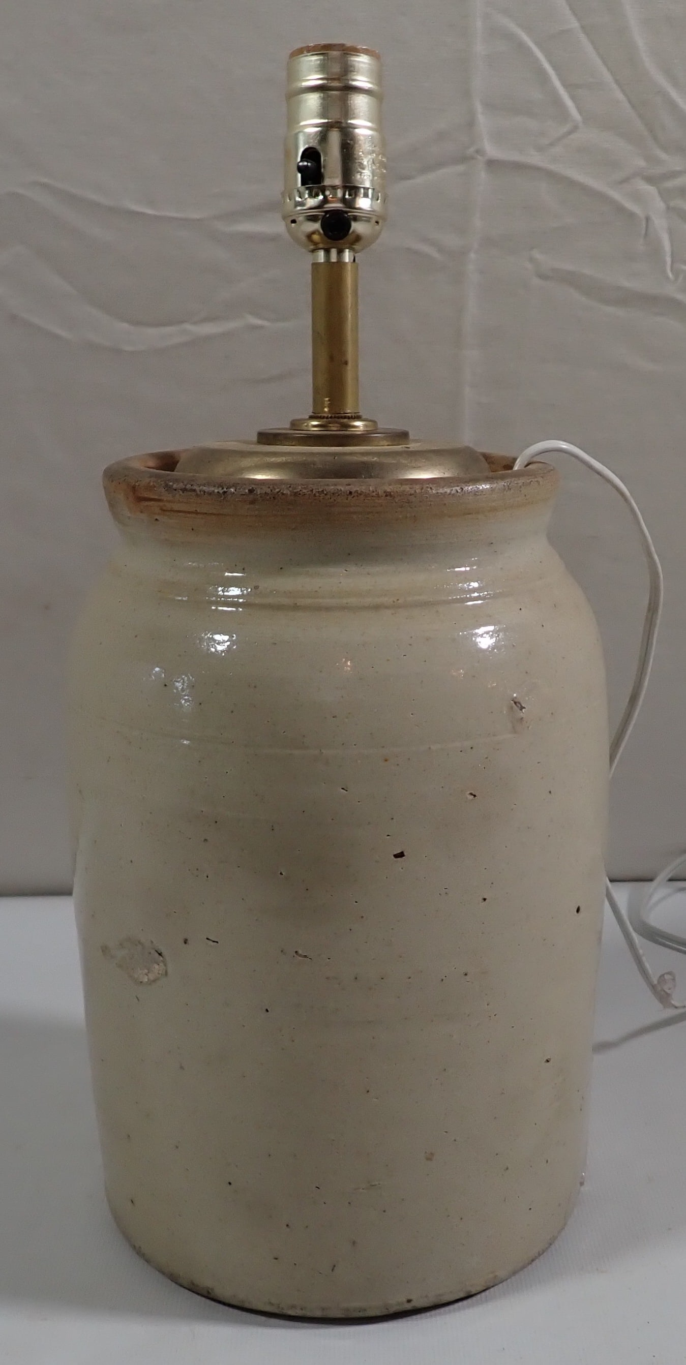 Stoneware Preserve Jar Table Lamp (1 of 2)