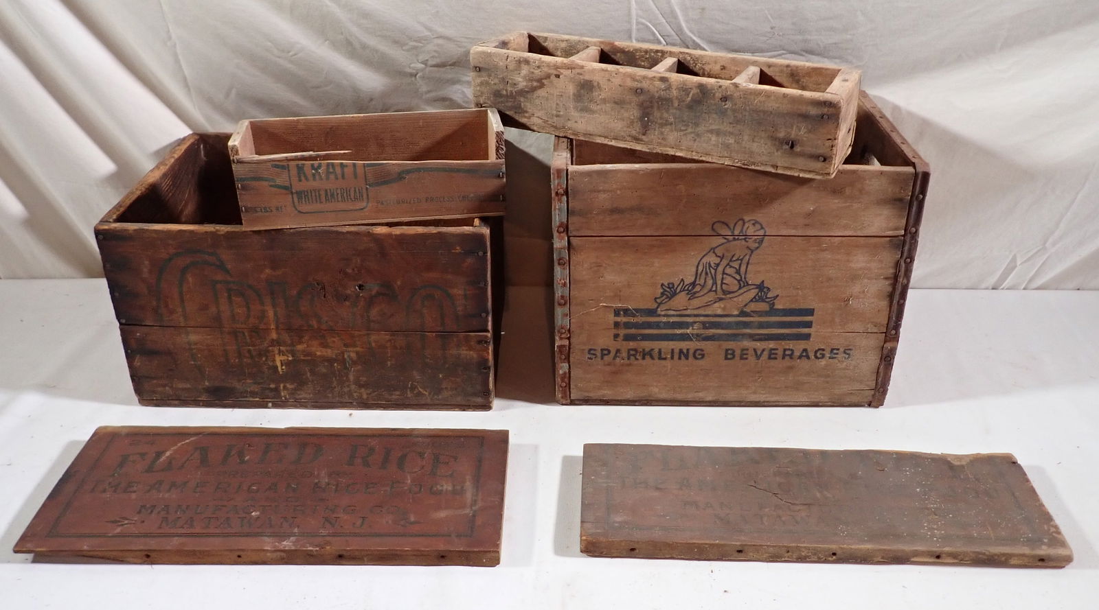 Sparkling Beverages Crisco Wood Crates (1 of 7)