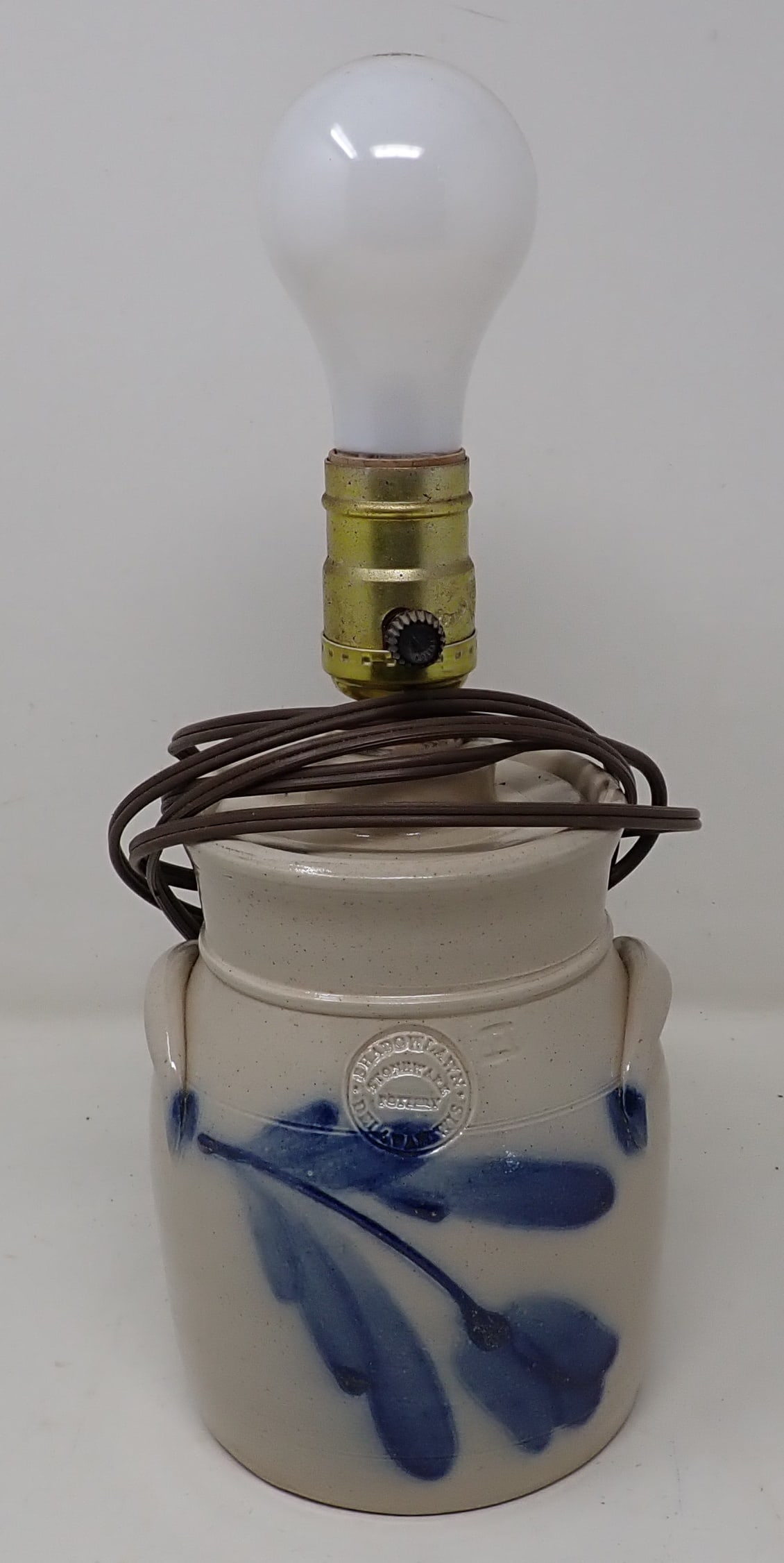 Shadowlawn Pottery Stoneware Lamp (1 of 3)