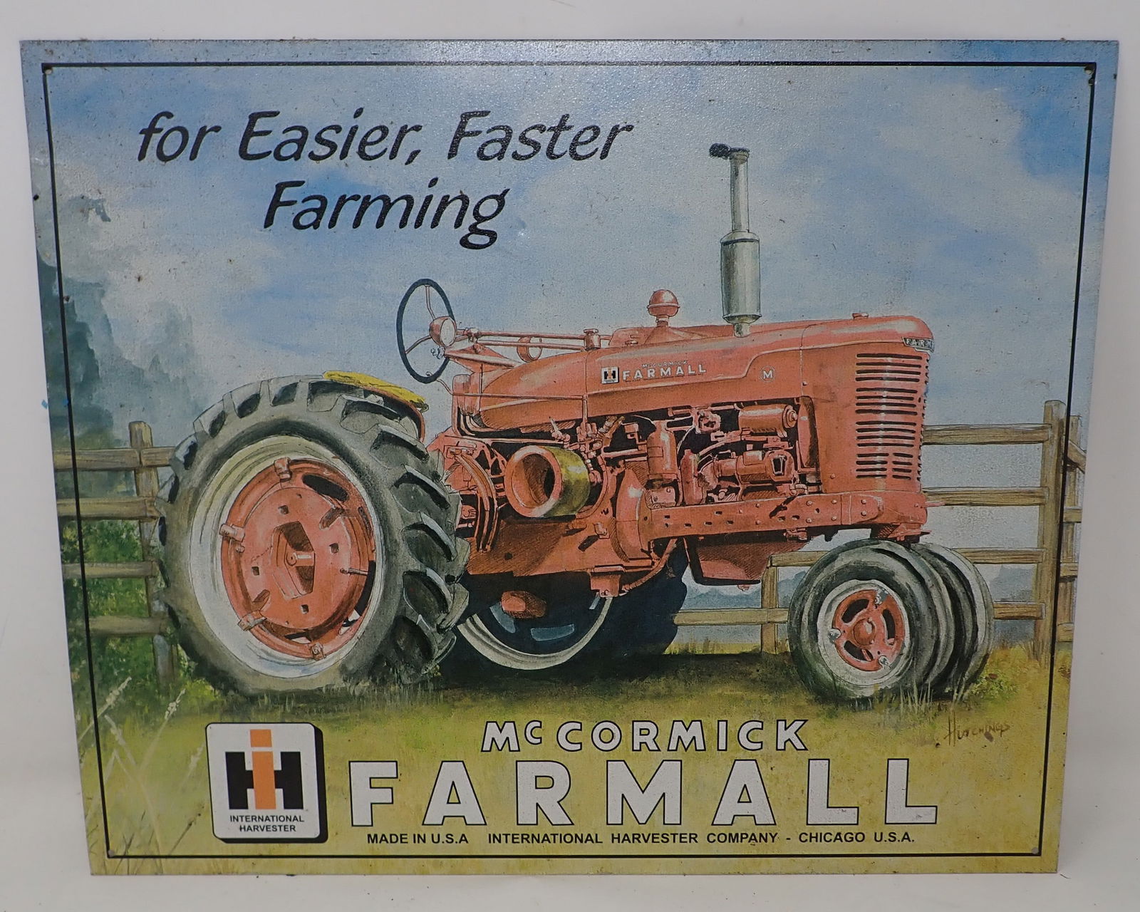 1999 McCormick Farmall Tractor Sign (1 of 2)