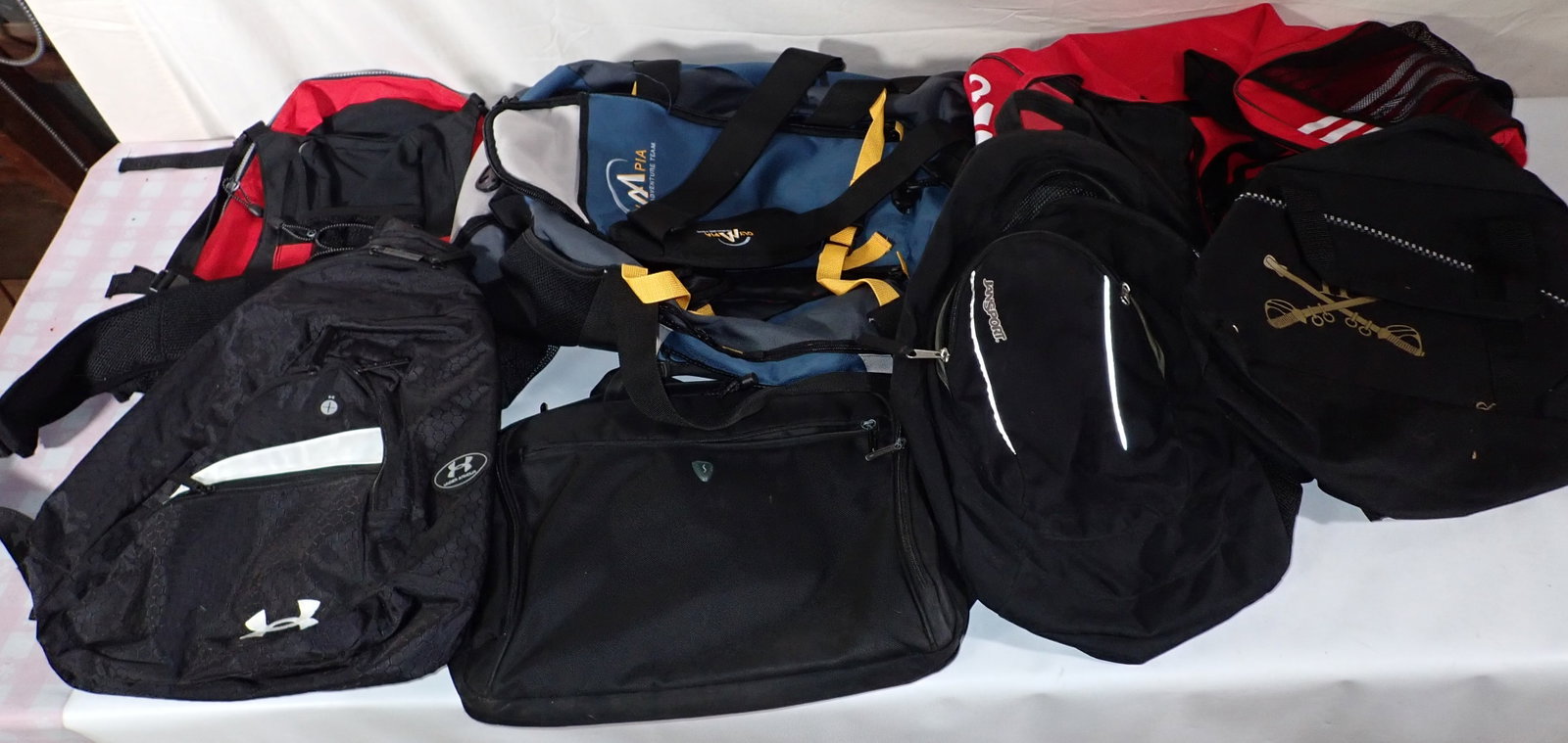 Backpacks & Bags: Tote is also included. No shipping