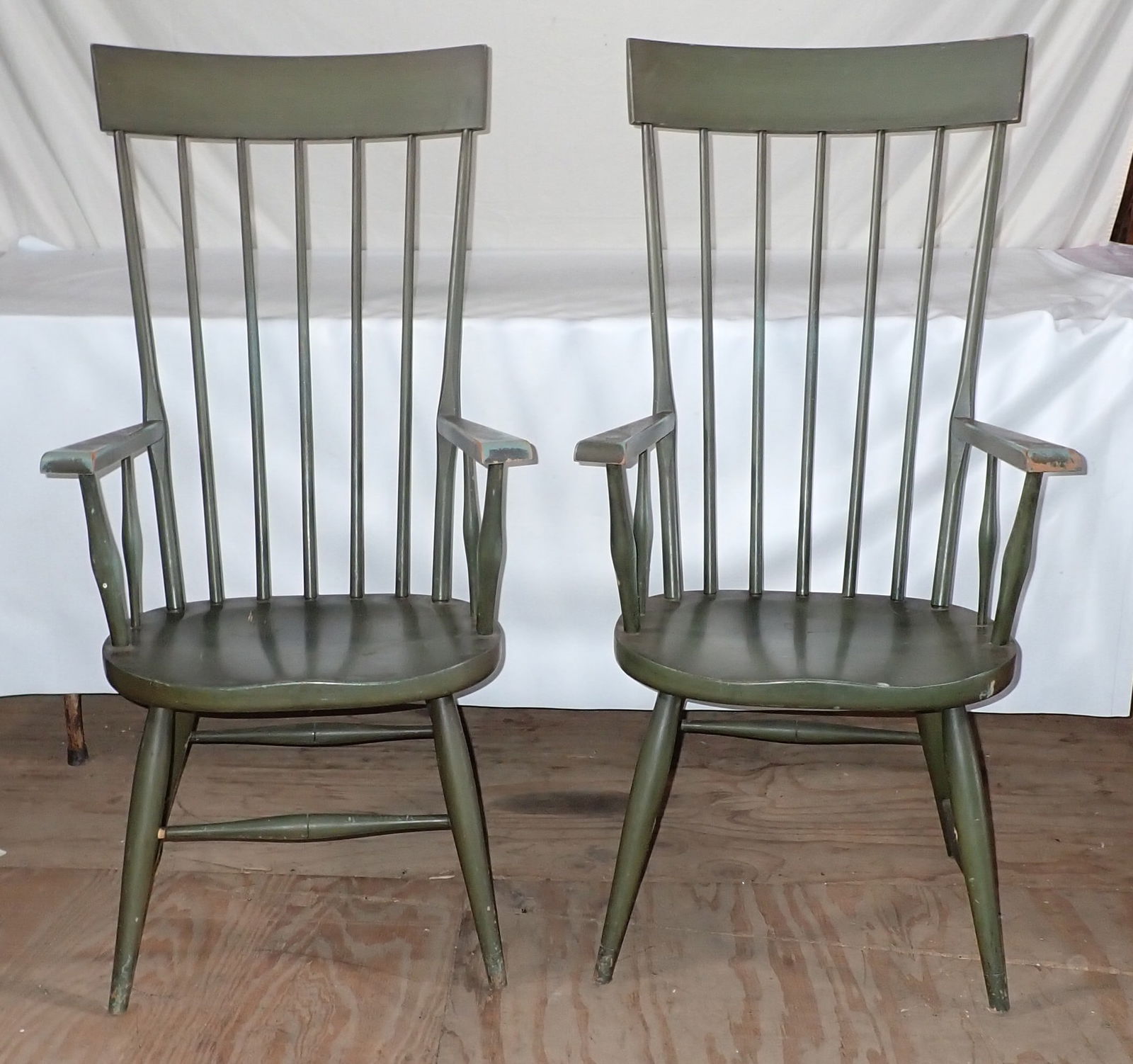 Pair of Windsor Style Chairs (1 of 9)