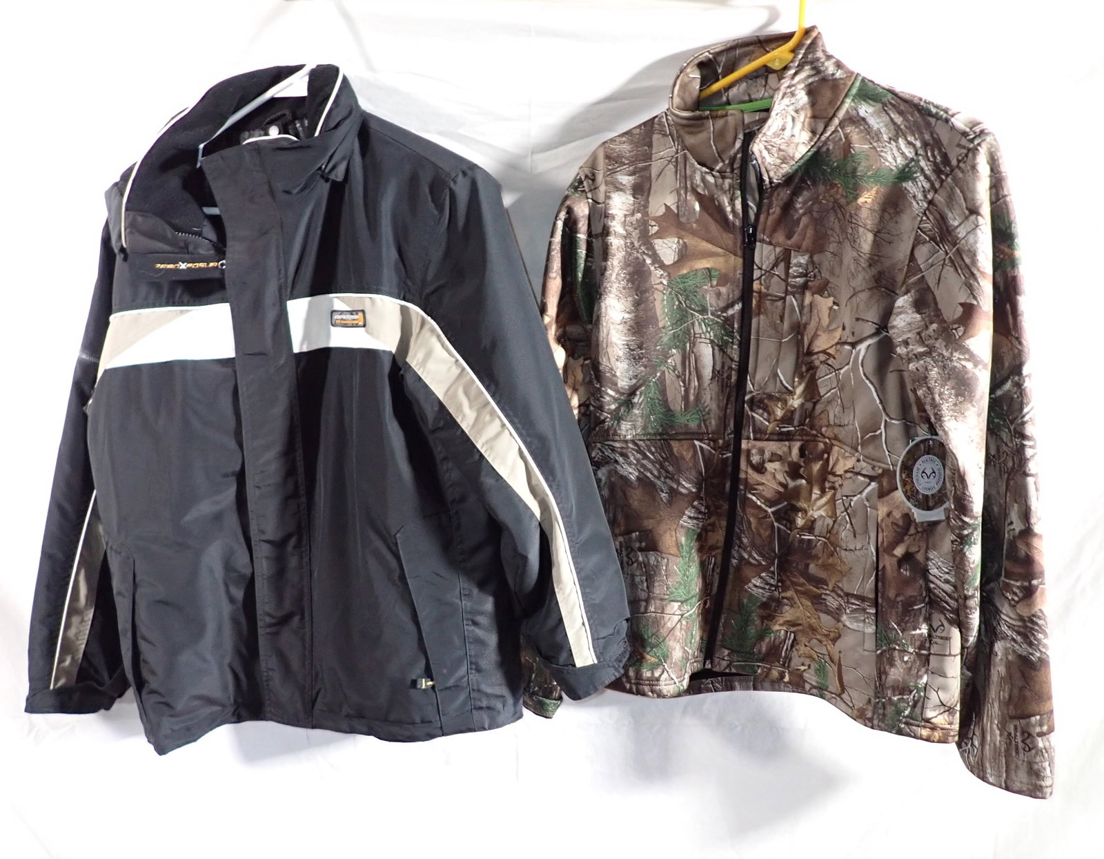 Zeroxposur & Itasca Camo Jackets: Both are large