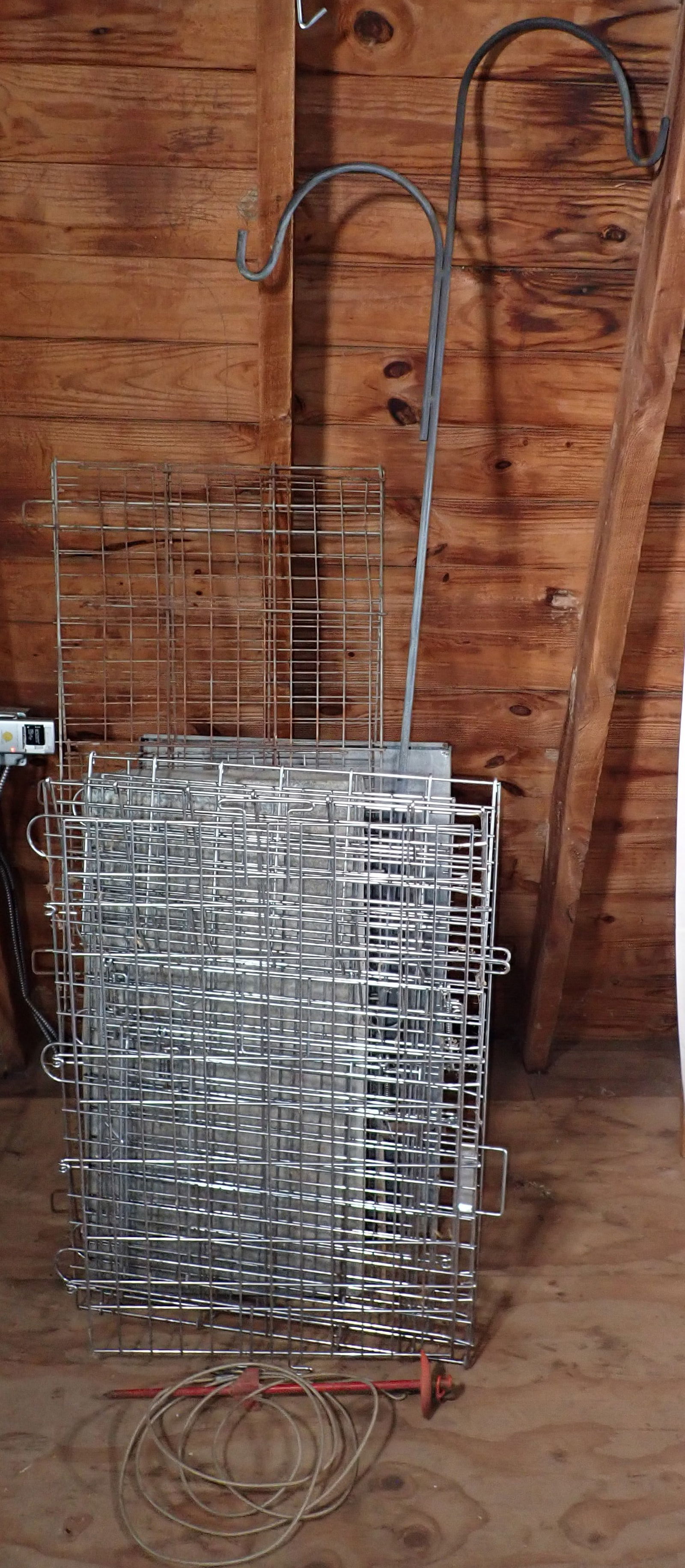 Dog Crate & Shepherds Hook (1 of 4)