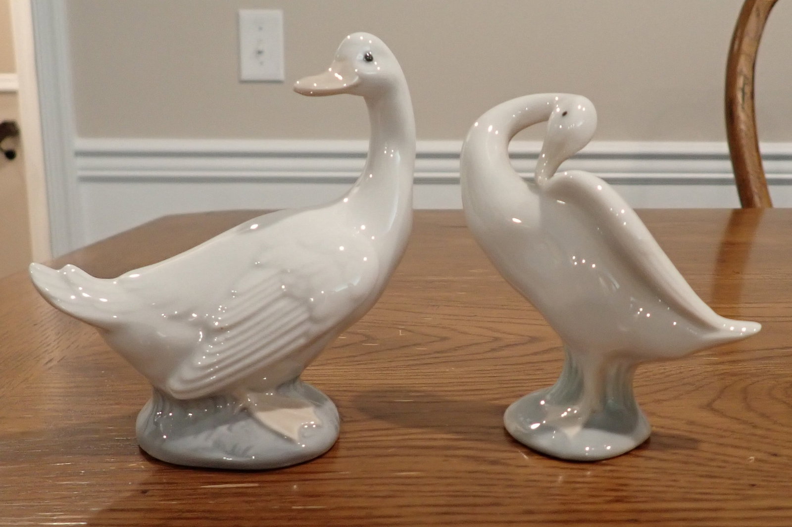 Lladro & Nao Ducks: Tallest is apprx 4 3/4"