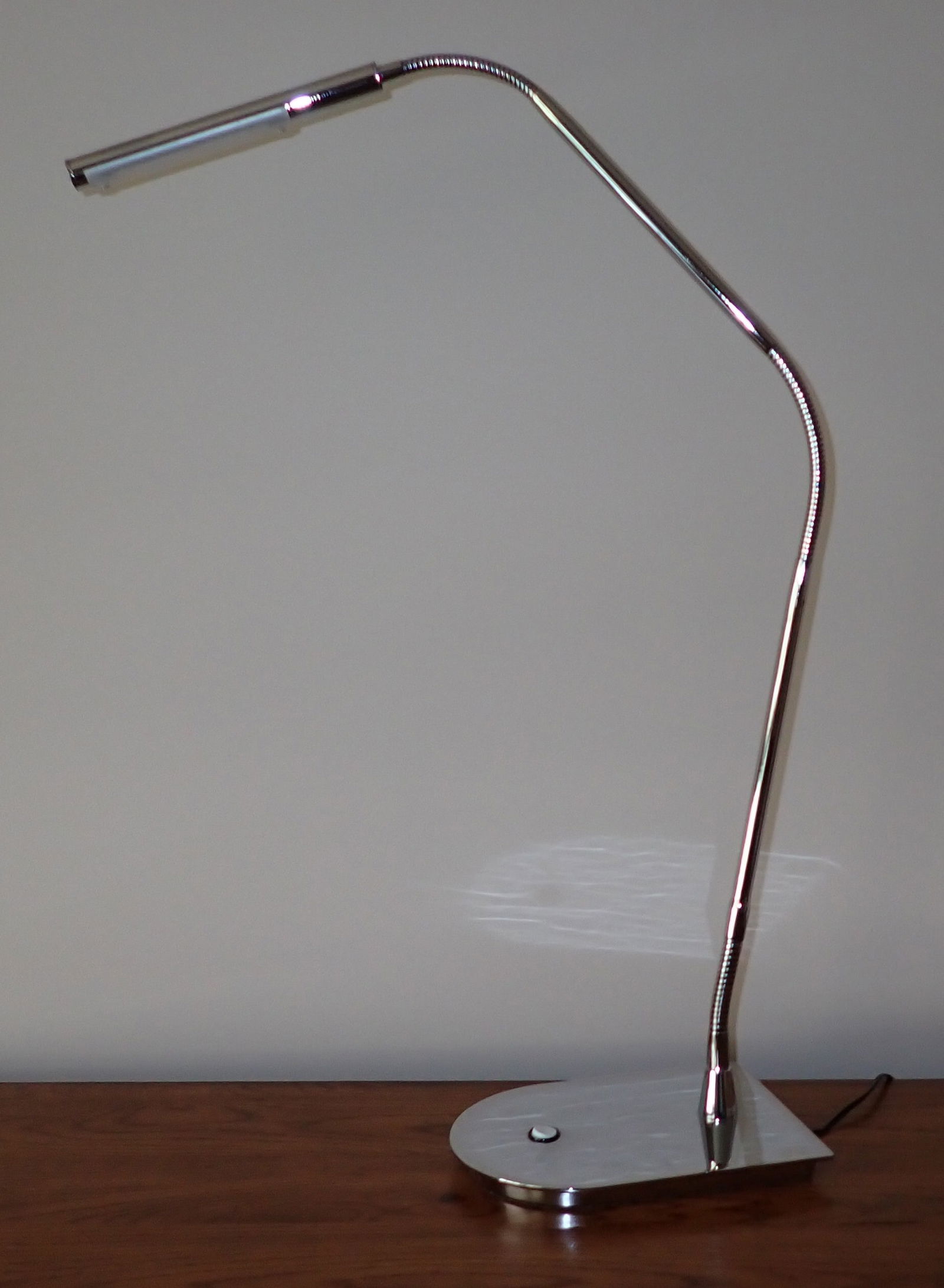Adjustable Chrome Desk Lamp (1 of 2)