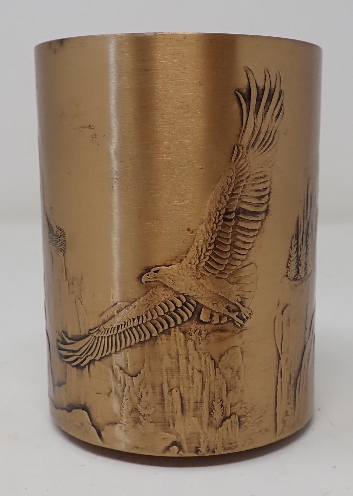 Wendell August Bronze Pencil Holder (1 of 2)