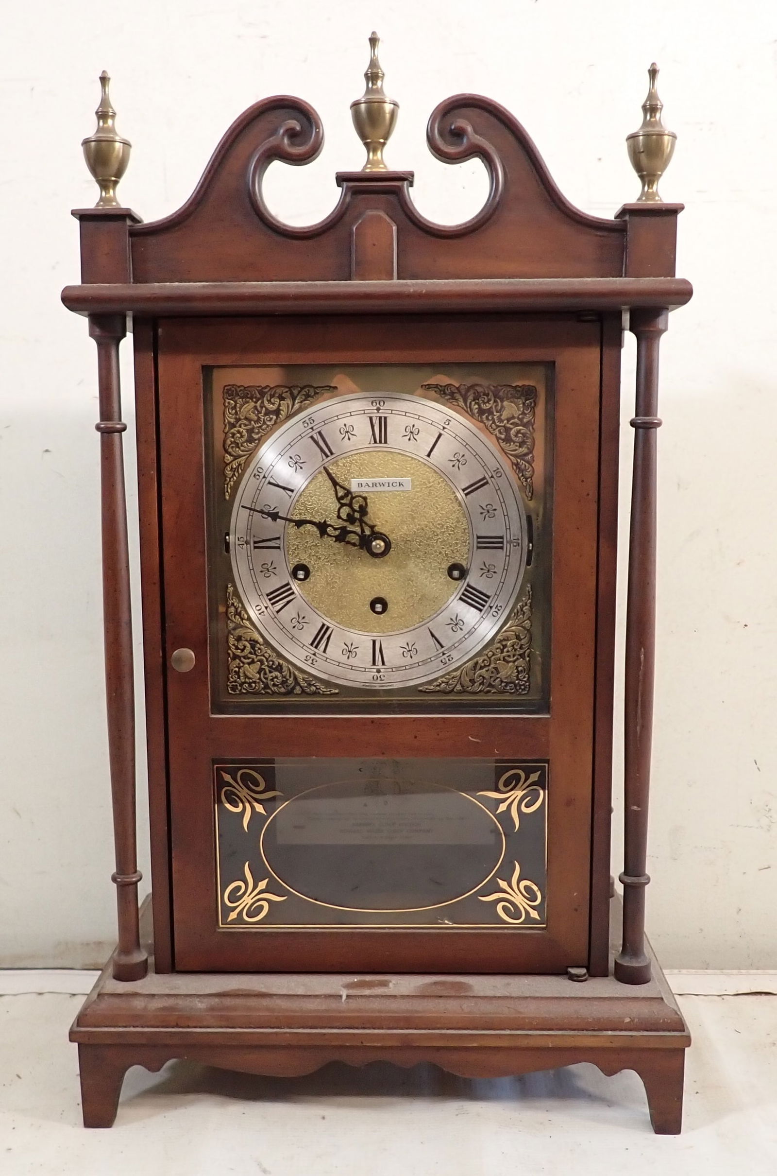 Barwick Howard Miller Mantle Clock Auction