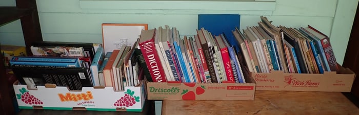 7 Boxes of Books incl Harry Potter
