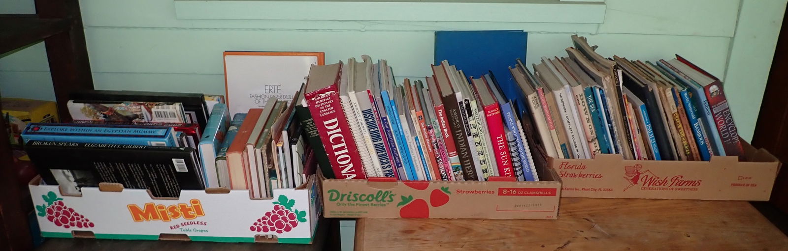 7 Boxes of Books incl Harry Potter