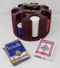 Poker Chips & Playing Cards