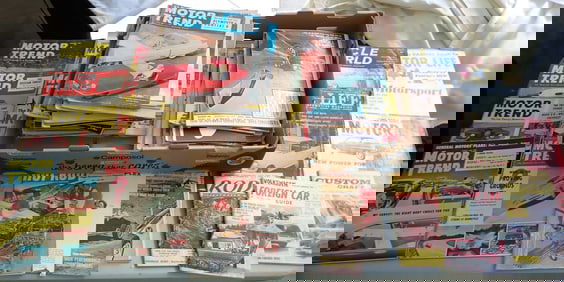 1950's 1960's Motor Trend Hot Rod & Misc Magazines
