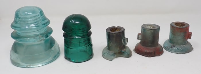Glass Lightning Rod Insulators