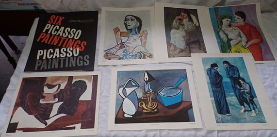 6 Picasso Reproduction Prints
