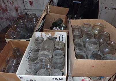 Boxes of Canning Jars