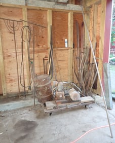 Hand Tools Dolly Wooden Skis & Misc
