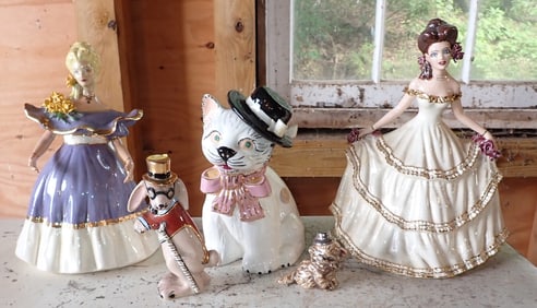 Ceramic Figurines incl Holland Mold