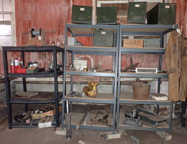 Tools & Misc Contents of Shelves