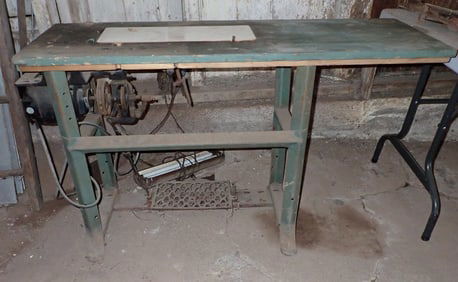 Sewing Machine Stand w/ Motor