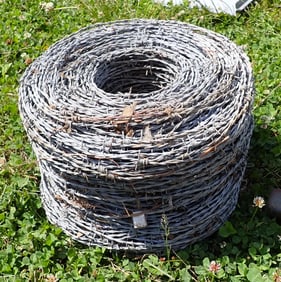 Spool of Barb Wire