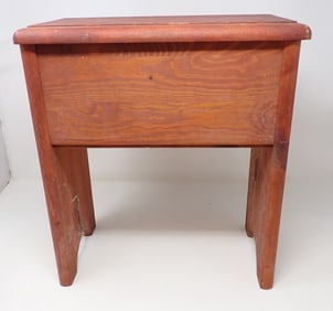 Shoe Shine Foot Stool