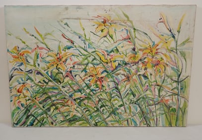 C. Garson Oil on Canvas Painting