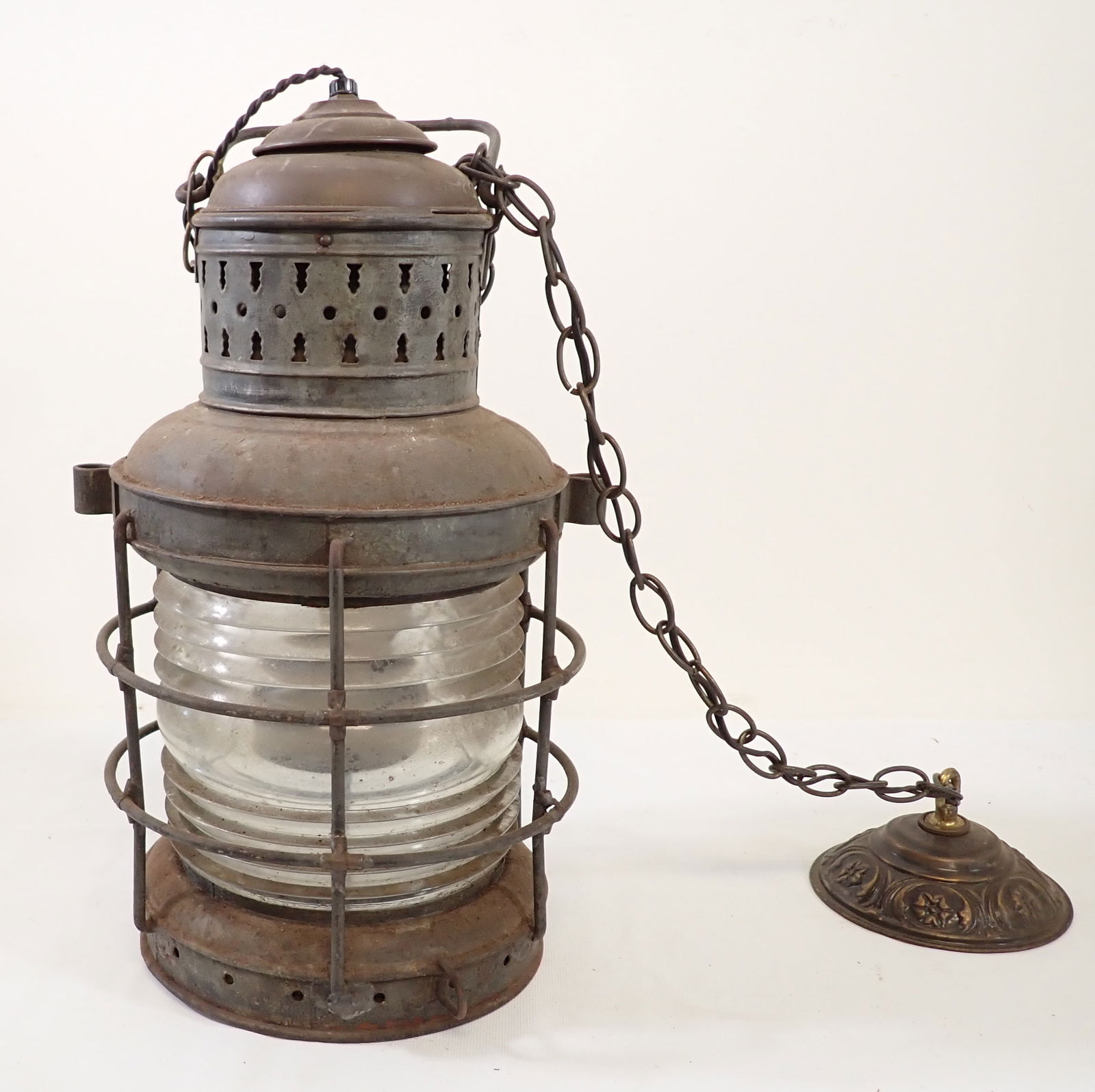 Nautical Lantern / Hanging Lamp (1 of 7)
