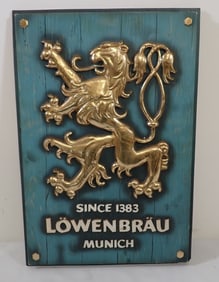 Lowenbrau Beer Sign