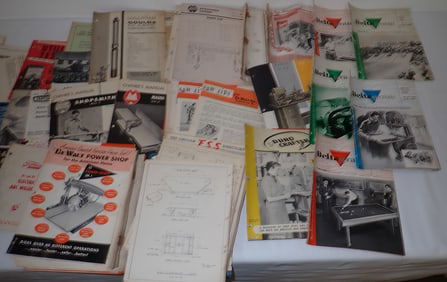 Manuals Misc Ephemera incl Delta Tools