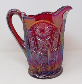Indiana Carnival Glass Pitcher