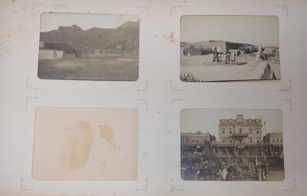 Ealry Photo Album w/ Spanish War Museum