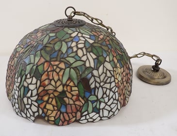 Stained Glass Hanging Light