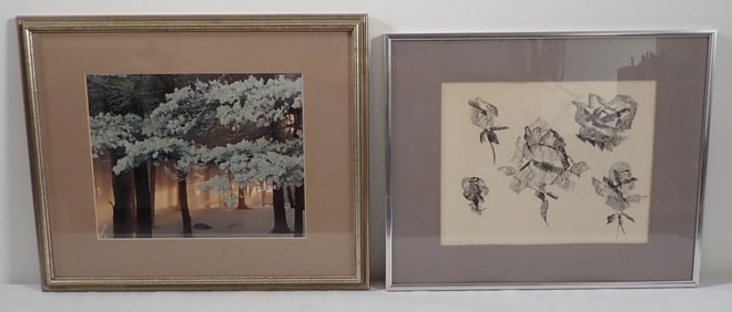 Wall Art & Willene Signed Photograph